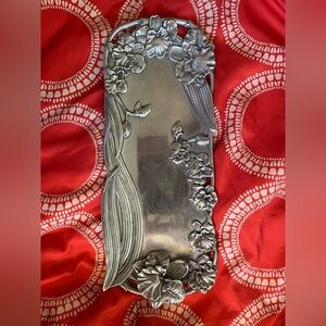 Arthur Court metal tray.